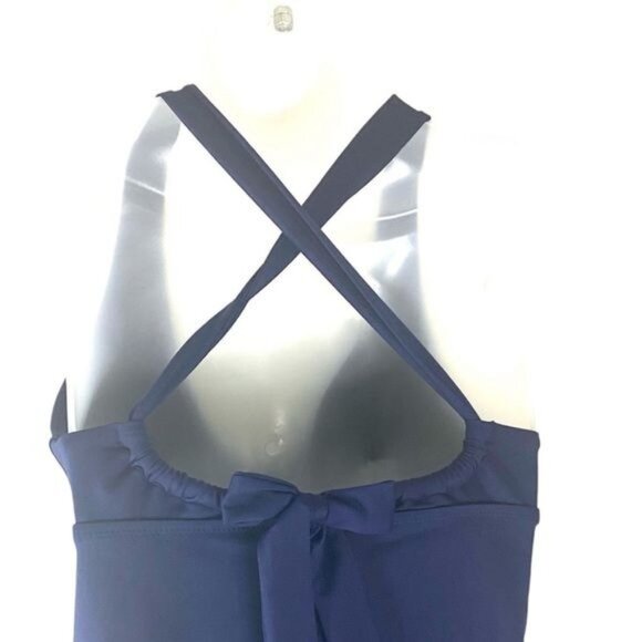 Athleta Womens Plunge Swim Tankini Swim Tank UPF 50+ Beach Vacation Small - Picture 5 of 7